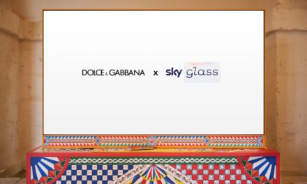 Dolce & Gabbana firmano una linea esclusiva di Sky Glass per unire arte e innovazione