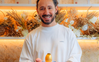 La Prairie e il celebre pasticcere Cédric Grolet hanno realizzato  un capolavoro culinario: uno speciale pasticcino salato al caviale