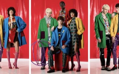 Alessandro Enriquez propone i cappotti colorati nella collezione FW23/24