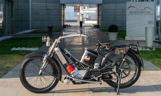 Il Museo Nicolis a Motor Bike Expo Verona – Con la moto d’avanguardia del 1914, la Scott 3 3/4 HP