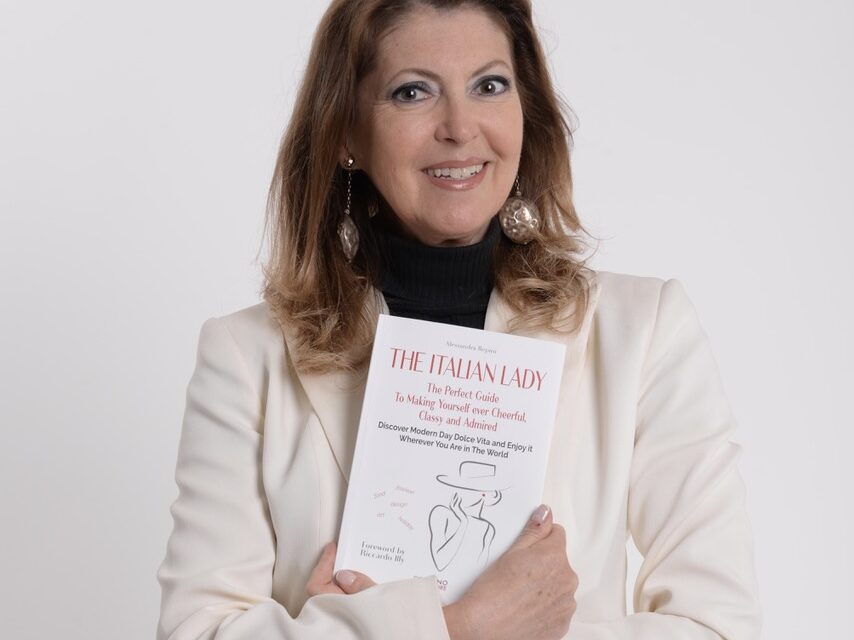 La classe di una vera Donna italiana: Alessandra Repini, autrice del best seller “The Italian Lady”