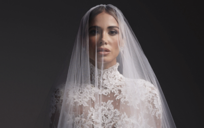Diletta Leotta, sposa bellissima in Atelier Emè