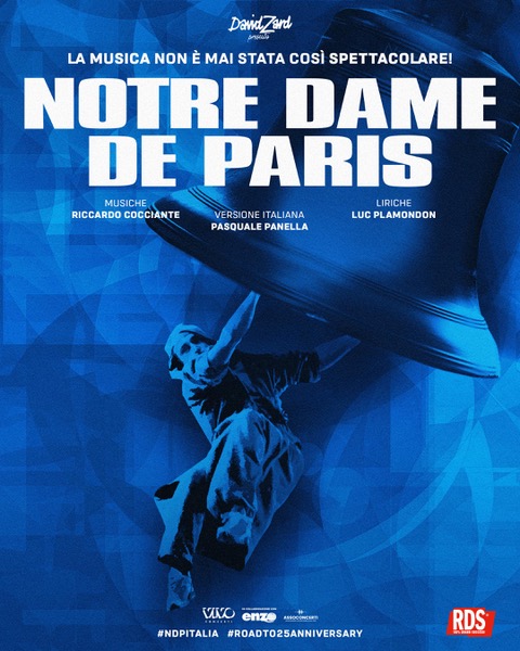 Notre Dame de Paris torna in tour in Italia a Febbraio 2026