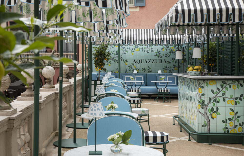 Hotel de Russie e Aquazzura svelano il primo “Aquazzura Bar”
