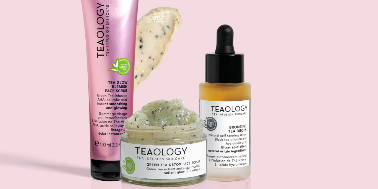 La Spring skincare di Teaology per una pelle pulita e baciata dal sole