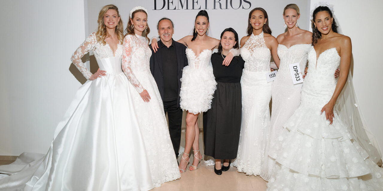 Demetrios rivoluziona il Bridal look: le sfilate esclusive della collezione 2026 alla Bridal Fashion Week di Milano