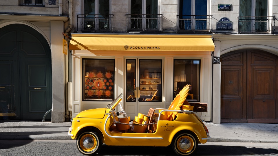 Acqua di Parma apre Casa Acqua di Parma nella via più sofisticata di Parigi