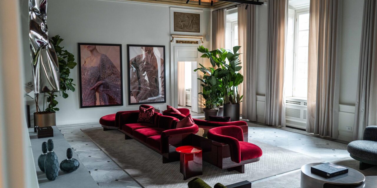 Elie Saab Maison rivela il nuovo flagship showroom a Milano