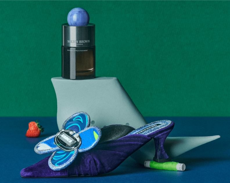 Molton Brown rivela la nuova collezione Bluebell & Wild Strawberry