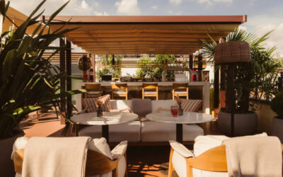 Frette veste Terrazza Isola di Palazzo Cordusio Gran Melià e presenta la nuova collezione outdoor Oasis