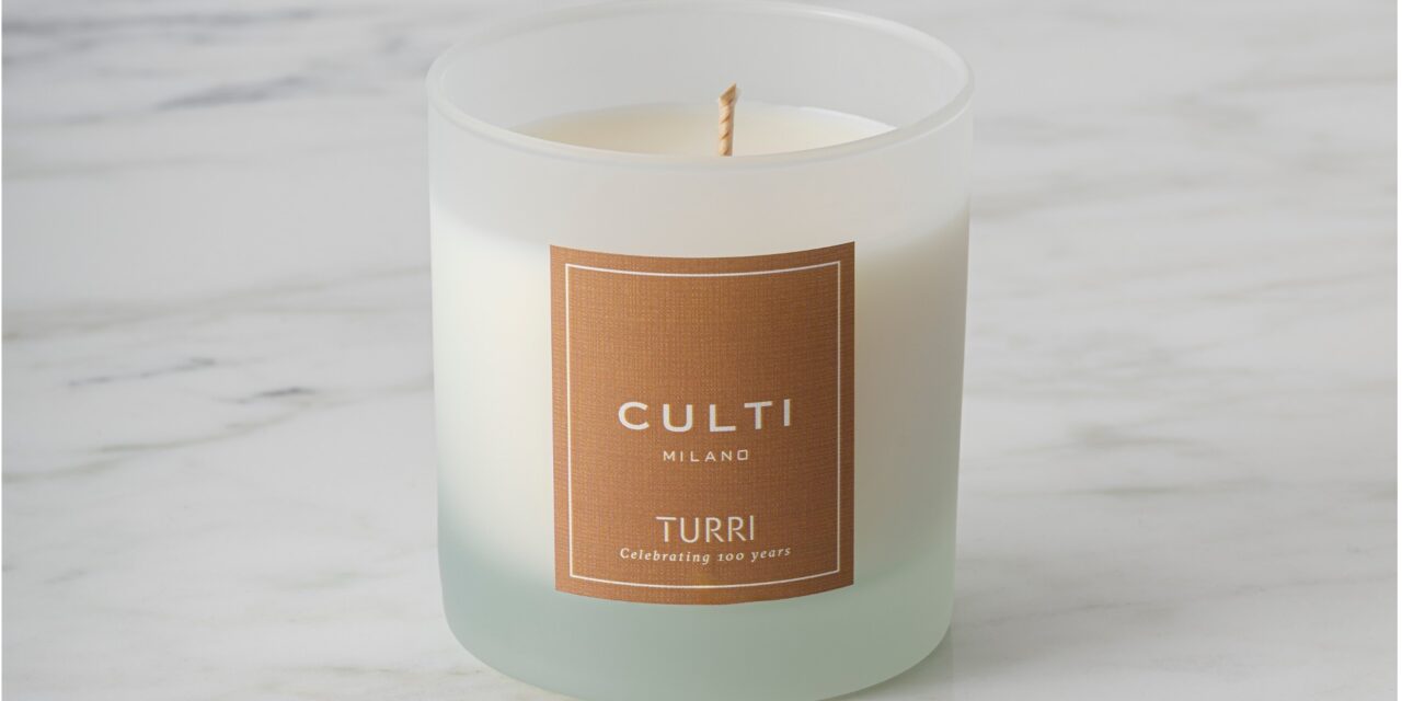 Turri celebra il suo centenario con una fragranza esclusiva in collaborazione con Culti Milano: nasce “Bergamot Cuir”