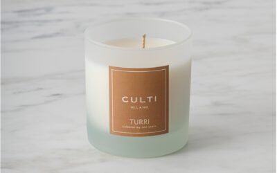Turri celebra il suo centenario con una fragranza esclusiva in collaborazione con Culti Milano: nasce “Bergamot Cuir”