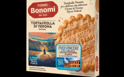 Forno Bonomi – sponsor ufficiale della 102^Arena di Verona Opera Festival 2025 – celebra con dolcezza le eccellenze del territorio