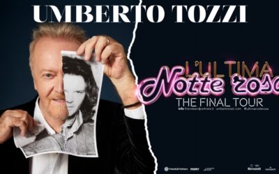 Umberto Tozzi: prosegue il “The Final Tour” con il quale dà l’addio agli spettacoli live