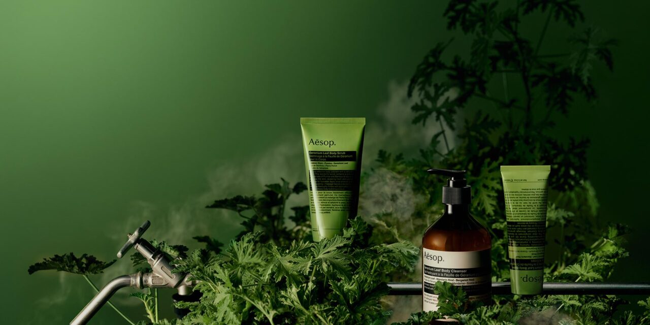 Aesop: Geranium Leaf Body Care per una beautyroutine fresca e profumata