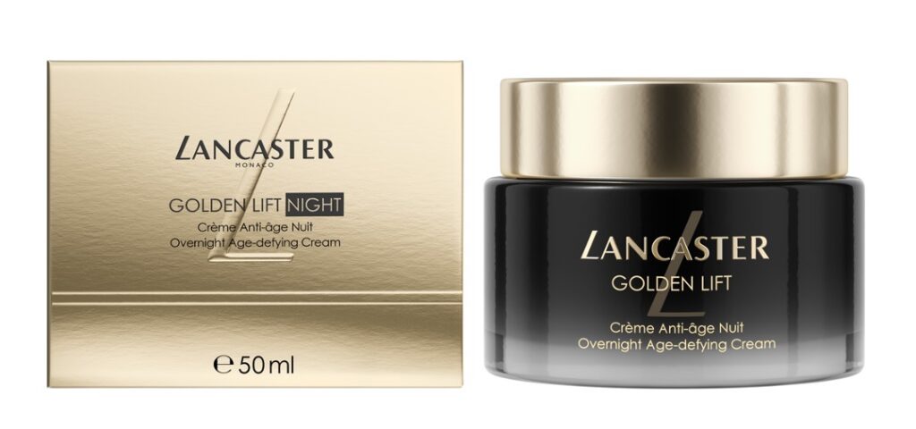 Lancaster svela la Golden Lift Overnight Cream Anti-Age