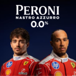 Peroni Nastro Azzurro 0.0% Drive to Monza: a Milano con Leclerc e Hamilton