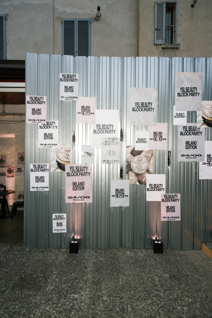 Il Beauty Block Party di YSL Beauty: una notte nei cortili segreti di Milano