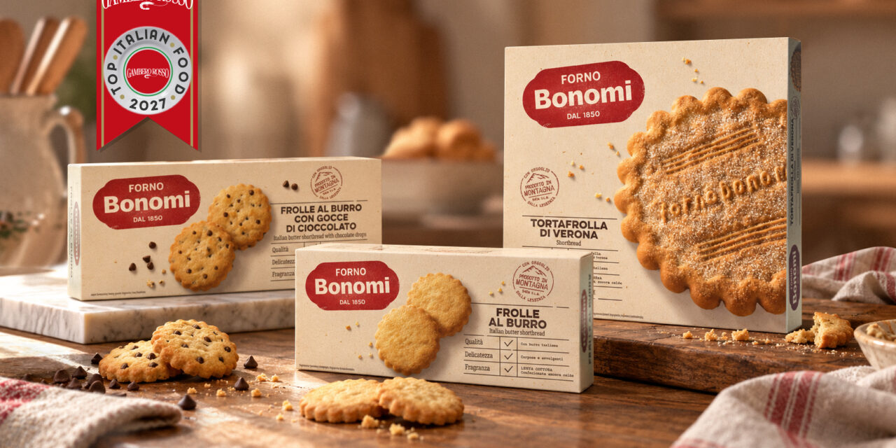 Forno Bonomi premiata da Gambero Rosso – Tre specialità conquistano il prestigioso riconoscimento Top Italian Food 2027