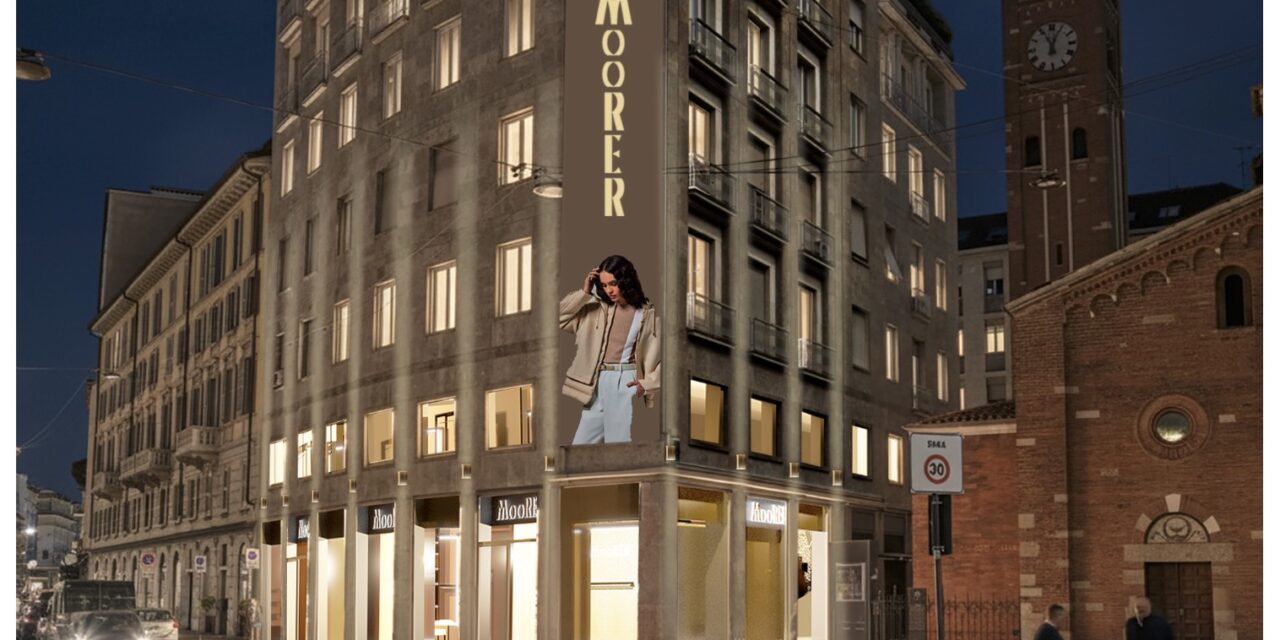 MooRER inaugura il nuovo flagship in Corso Venezia nel cuore di Milano
