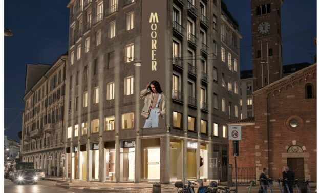 MooRER inaugura il nuovo flagship in Corso Venezia nel cuore di Milano