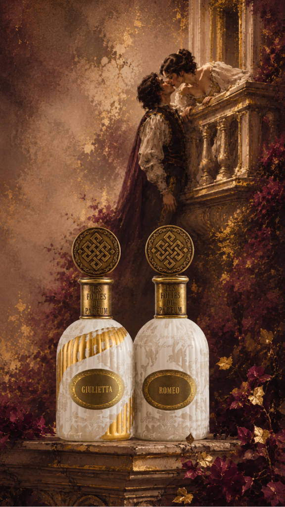 Les Folies du Parfum svelano le due nuove fragranze: Romeo e Giulietta